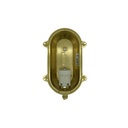 Navigator Palaemon Eyelid Bulkhead Solid Brass Outdoor Light Internal View