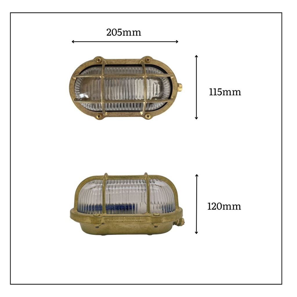 Commercial Slimline Bulkhead