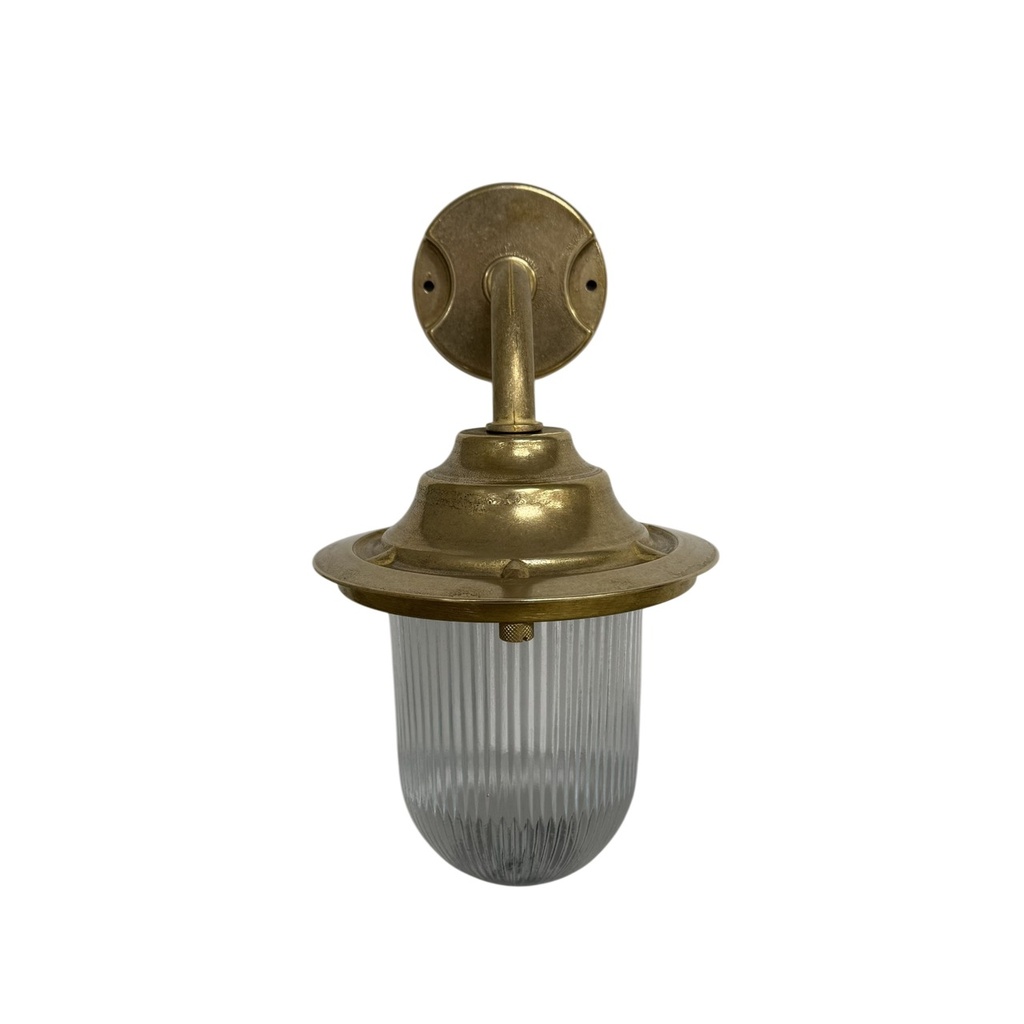 Goose Neck Wall Lantern Plain