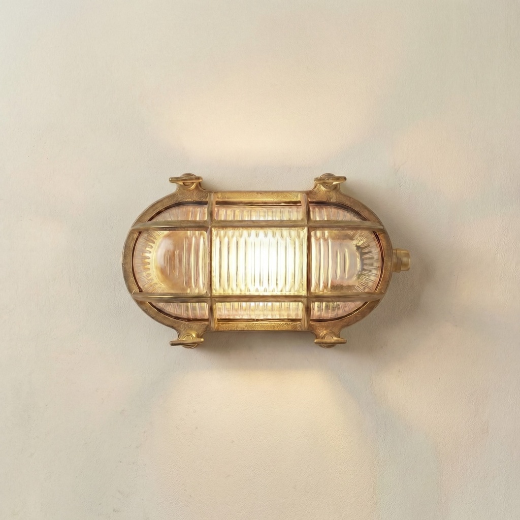 [09606] Horatio Junior Bulkhead (Raw Brass)